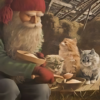 17480901 - Jenny's Tomte - Katt - Jul - Multifärgad - CULT Design sweden