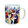 3022MUG - Mugg - porslin - Tål diskmaskin - rymmer 300 ml - servering - present - kaffe - te - fika